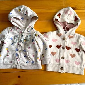Baby Sweaters - GAP and OLD NAVY